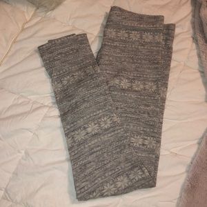 Fair Isle Sweater Leggings